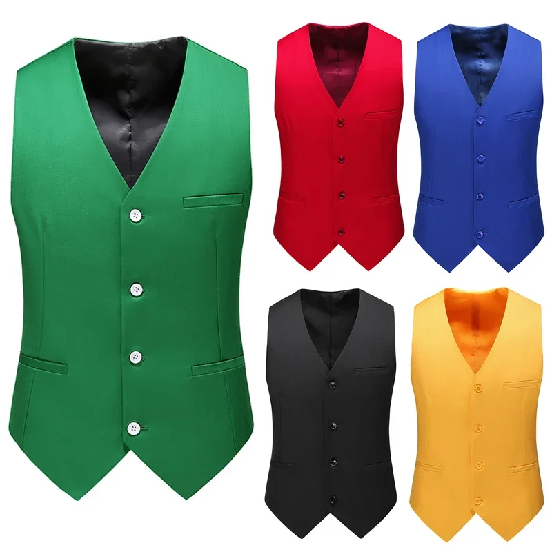 Formal Vest Waistcoat - 17 Colors Boutique Fashion Casual Solid