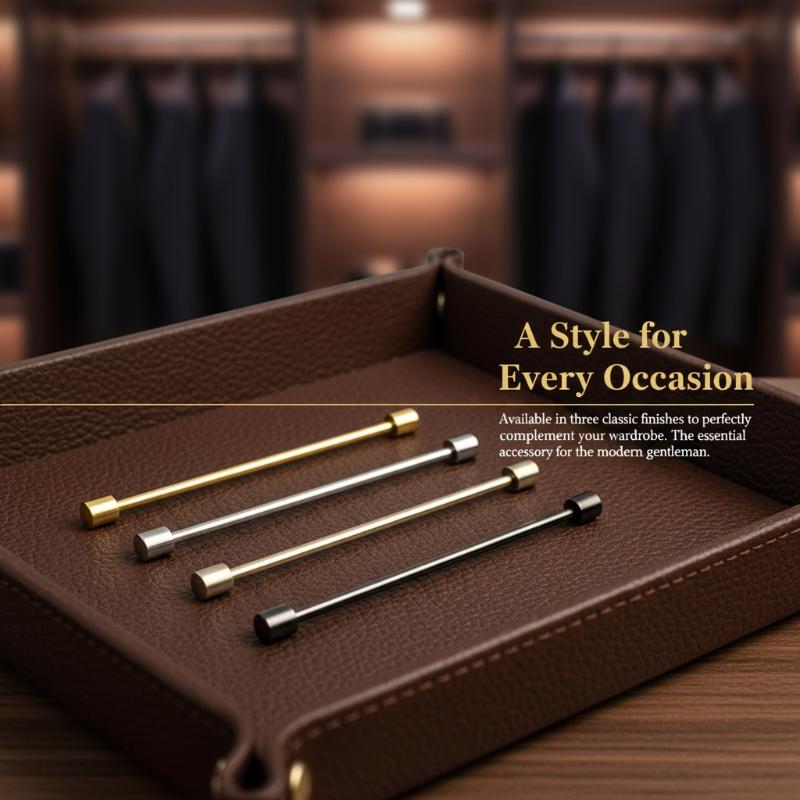 Shirt Collar Bar Cylinder Scre - огляд і ціна Men Formal Party Wear Shirt