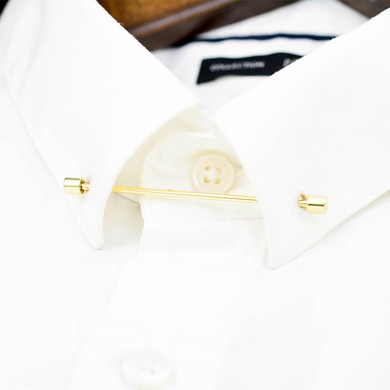 Shirt Collar Bar Cylinder Scre - огляд і ціна Men Formal Party Wear Shirt