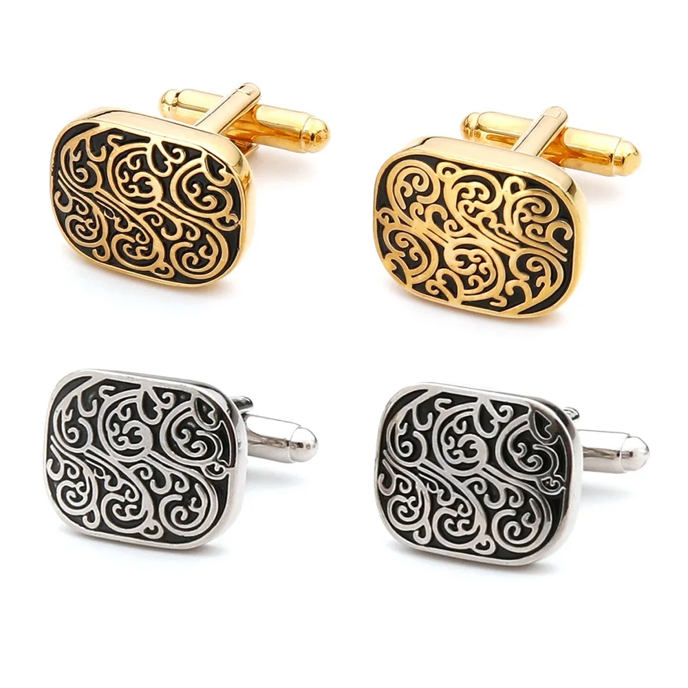 High Quality Gold Cufflinks Vi - огляд і ціна Dress Shirt French Cuff