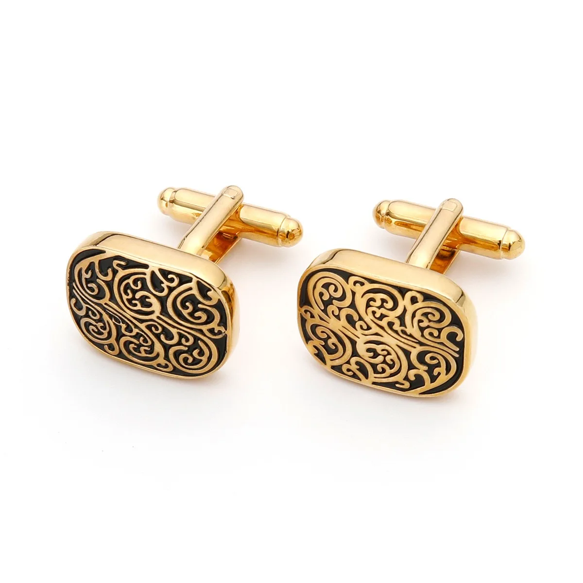 High Quality Gold Cufflinks Vi - огляд і ціна Dress Shirt French Cuff