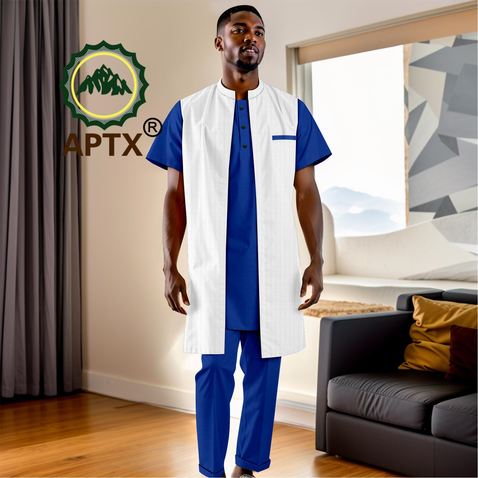 African Clothes for Men Tradit - огляд і ціна Men Formal Party Wear Shirt