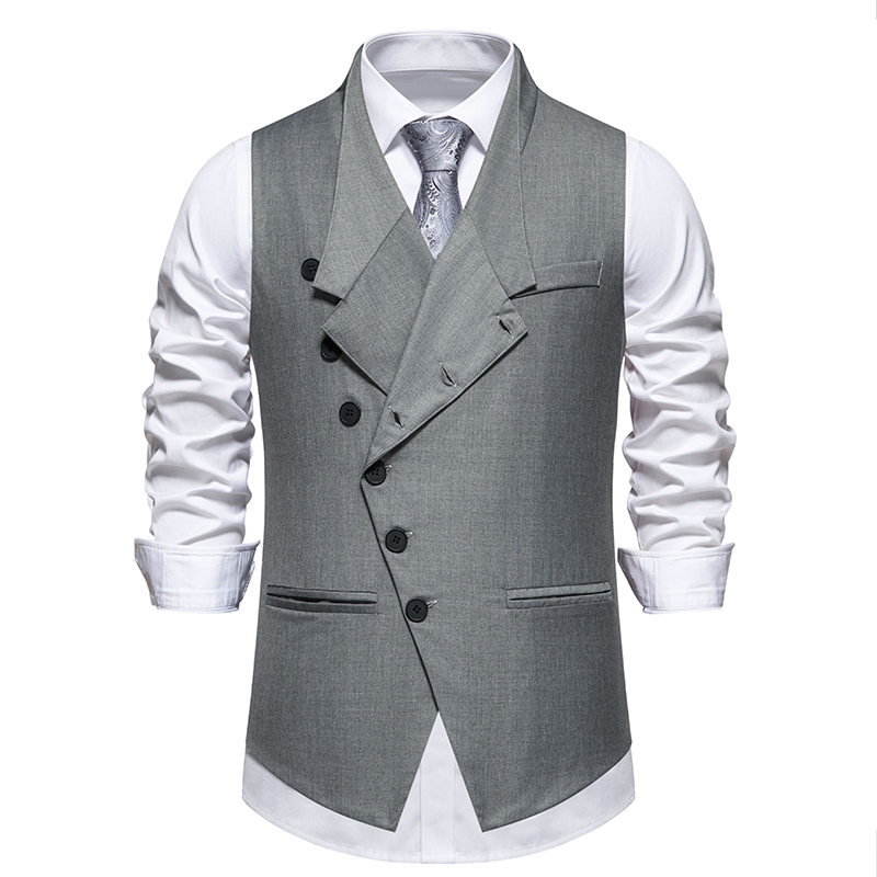 New Men's Suit Vests Fashion S - огляд і ціна Formal Vest Waistcoat