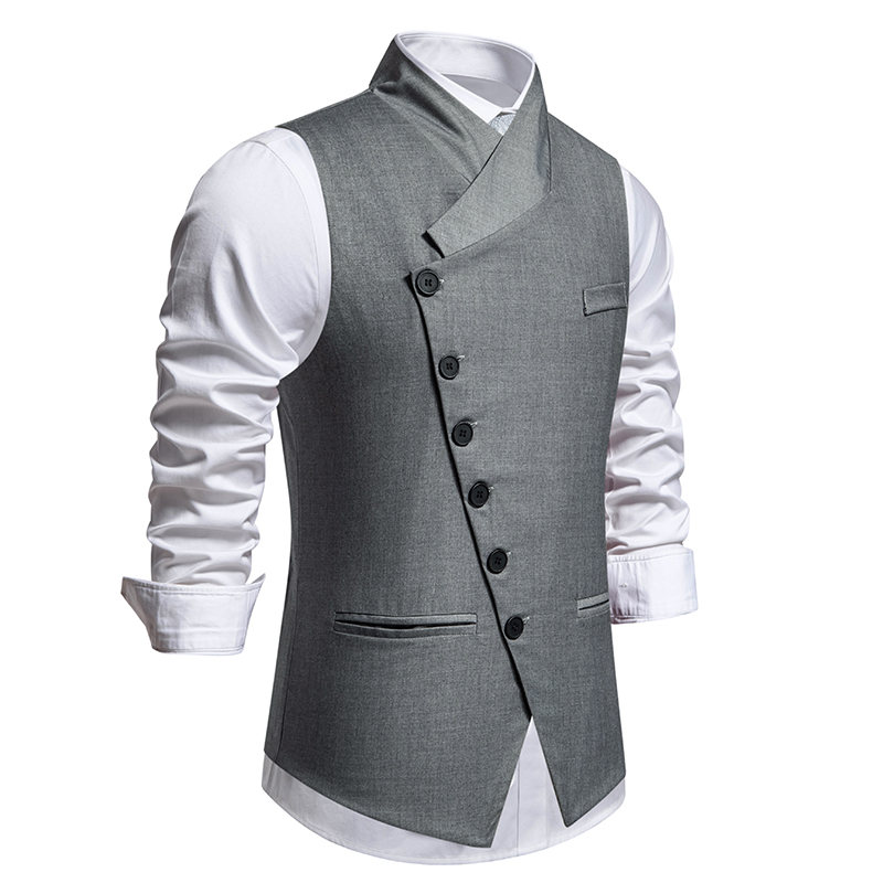 New Men's Suit Vests Fashion S - огляд і ціна Formal Vest Waistcoat