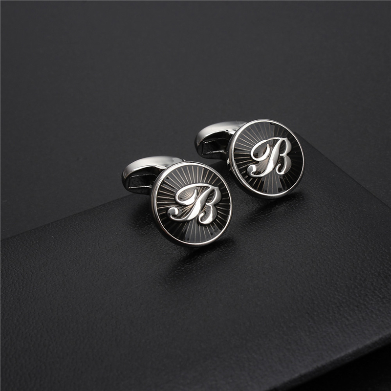 HAWSON (A-Z) Letter Cufflinks  - огляд і ціна Dress Shirt French Cuff