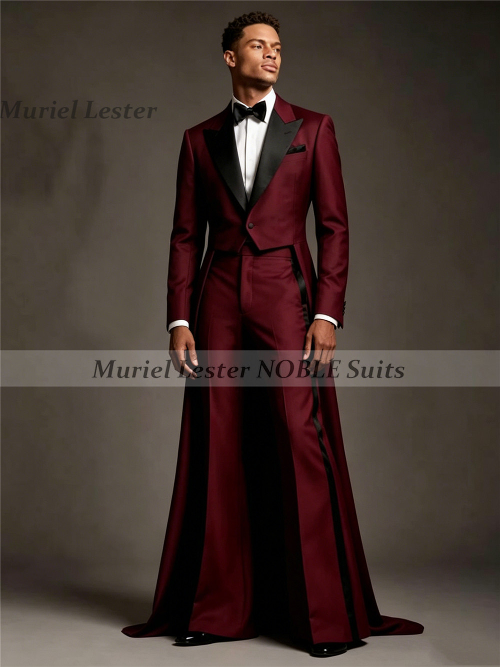 Unique Design Suit Men Long Bl - огляд і ціна Men Formal Wear Dress